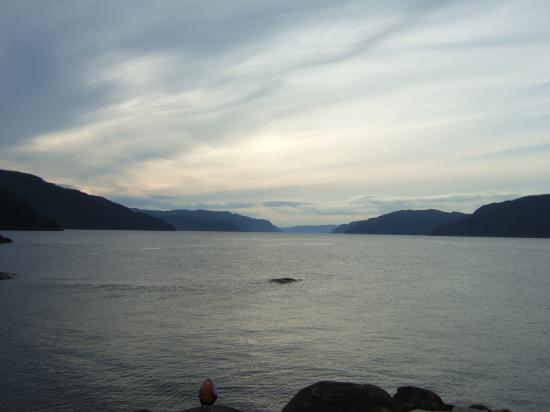 Vue sur le Forjd Saguenay