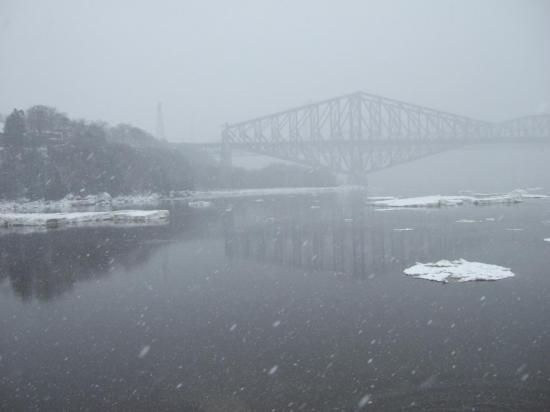 l'hiver québécois s'installe tranquillement...