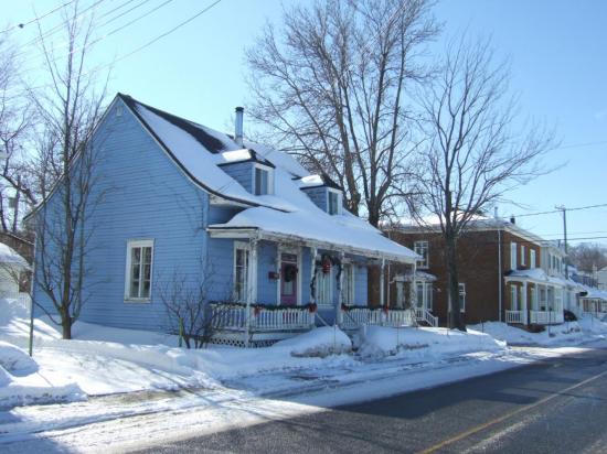 une autre maison colorée du quartier